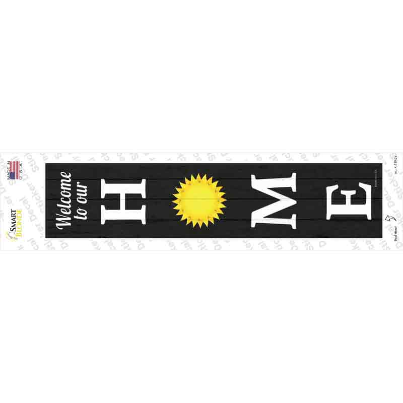 K-1842s-M Home Sun Novelty Narrow Sticker Decal - Medium