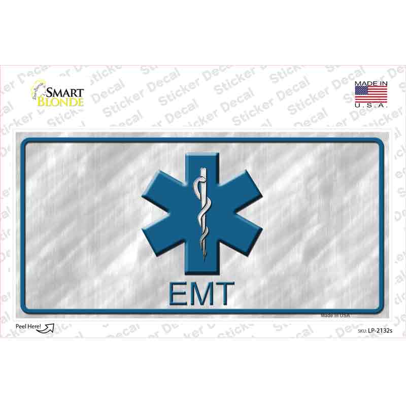 LP-2132s-M EMT Novelty Sticker Decal - Medium