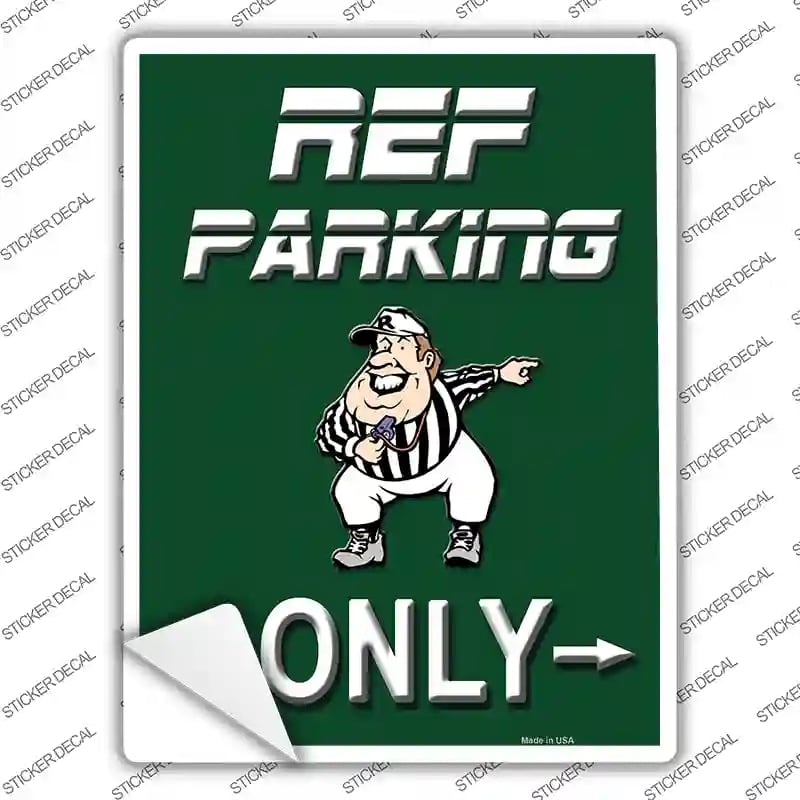 P-1081s-L Ref Only Novelty Rectangle Sticker Decal - Large