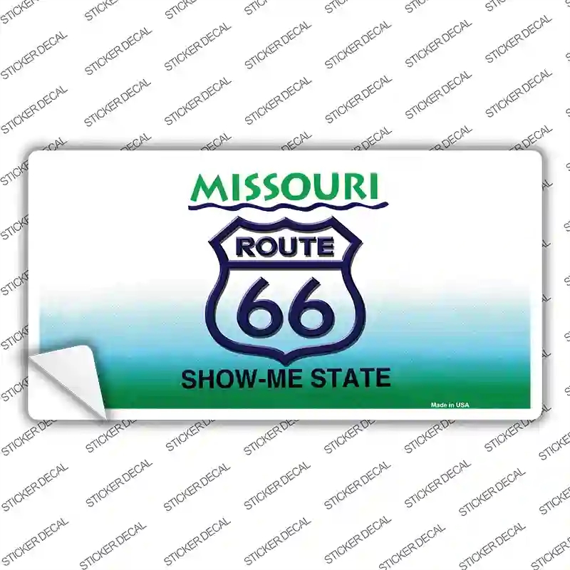 LP-2106s-XL Route 66 Shield Missouri Novelty Sticker Decal - Extra Large