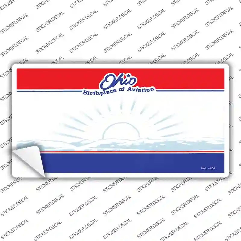 LP-2250s-L Ohio State Blank Novelty Sticker Decal - Large