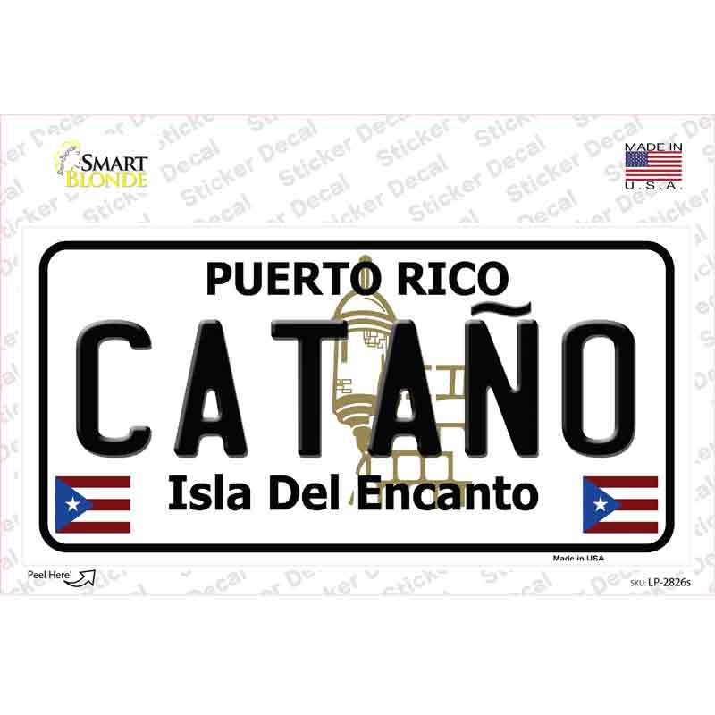LP-2826s-M Catano Puerto Rico Novelty Sticker Decal - Medium