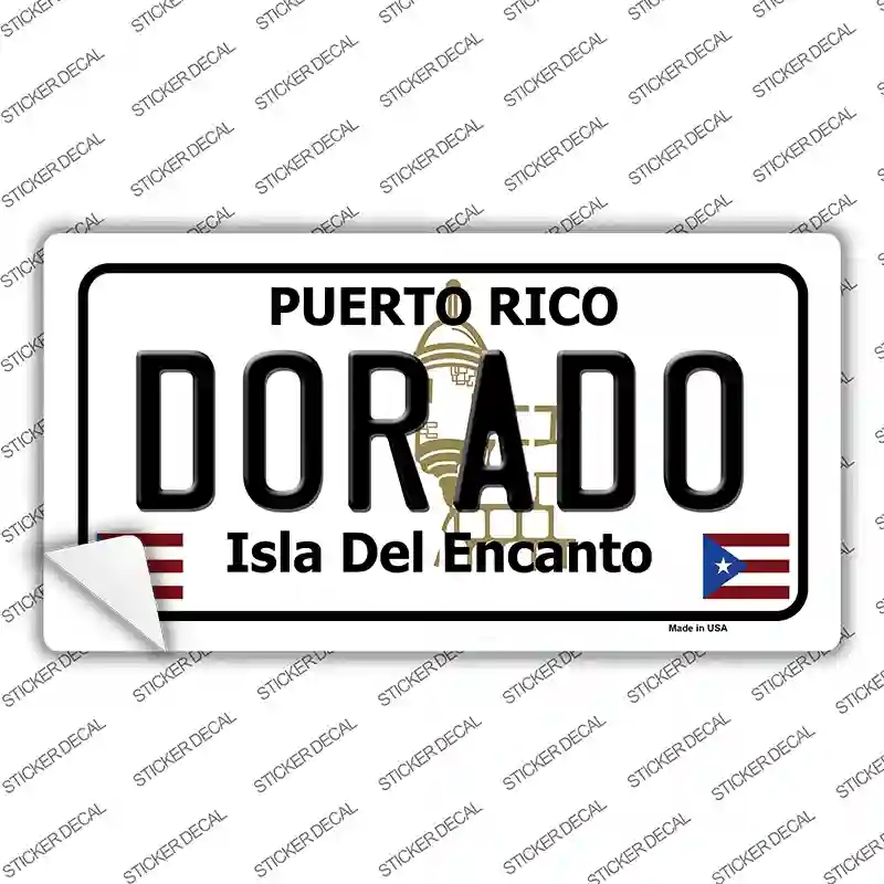 LP-2835s-L Dorado Novelty Sticker Decal - Large