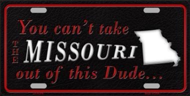 LP-11279 Missouri Dude License Plate Novelty Metal