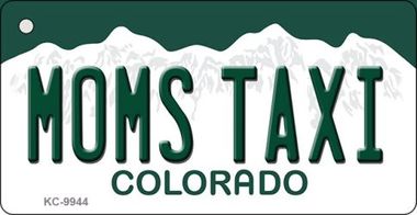 Moms Taxi Colorado State Metal Magnet Novelty M-9944