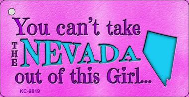 SMART BLONDE Nevada Girl Novelty Metal Magnet M-9819