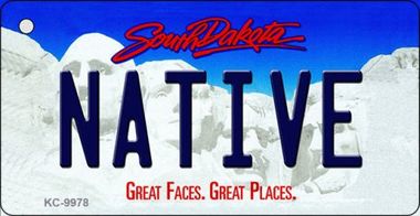 SMART BLONDE Native South Dakota State Magnet Novelty M-9978