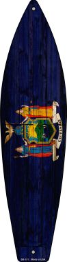 SB-131 17 x 4.5 in. New York State Flag Novelty Surfboard