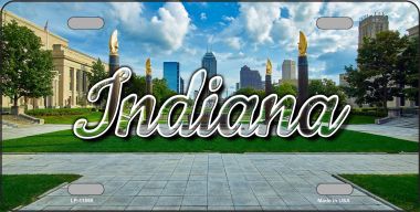 LP-11598 6 x 12 in. Indiana Sunny Park State License Plate