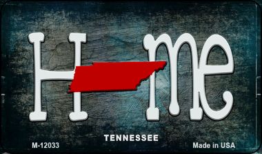 M-12033 3.5 x 2 in. Tennessee Home State Outline Novelty Magnet -  Smart Blonde