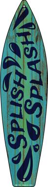 SB-178 17 x 4.5 in. Green Splish Splash Novelty Surfboard
