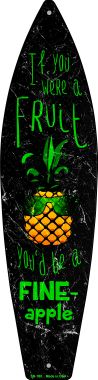 SB-180 17 x 4.5 in. Be A Fine-Apple Novelty Surfboard