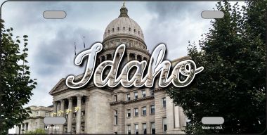 LP-11596 6 x 12 in. Idaho Capital Building State License Plate