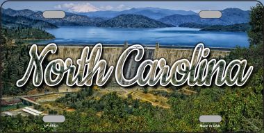 LP-11621 6 x 12 in. North Carolina Dam State License Plate