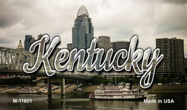 M-11601 3.5 x 2 in. Kentucky City Skyline Magnet