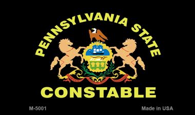 3.5 x 2 in. PA Constable State Seal Novelty Magnet