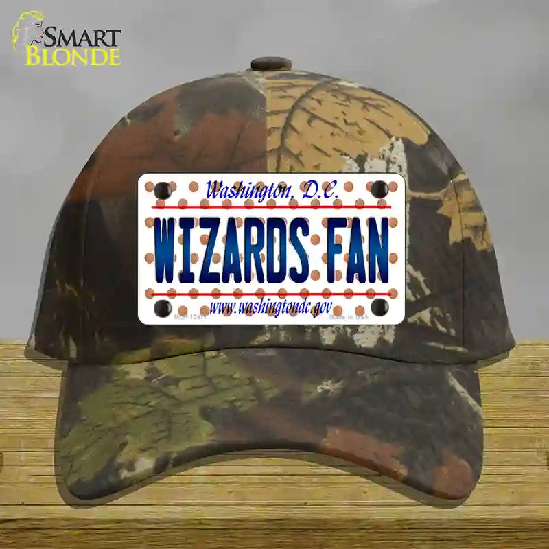 HAT06-MLP-10877 4 x 2.2 in. Wizards Fan Washington DC Novelty License Plate Hat, Camouflage - Cotton