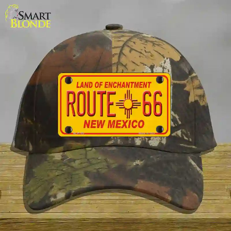 HAT06-MLP-103 4 x 2.2 in. Route 66 Mexico Novelty License Plate Hat, Camouflage - Cotton