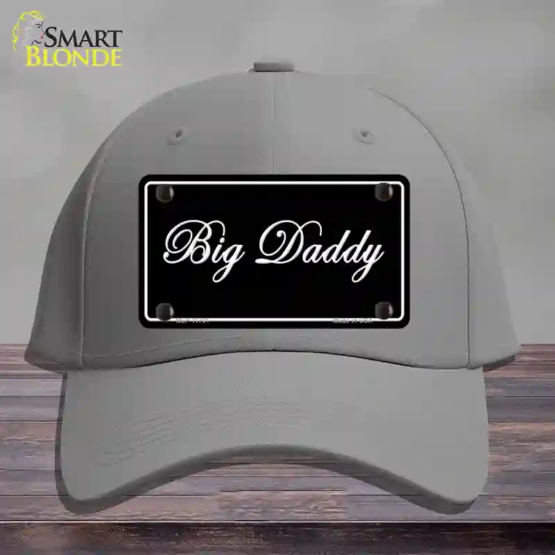 HAT23-MLP-11701 4 x 2.2 in. Big Daddy Novelty License Plate Hat, Gray - Cotton