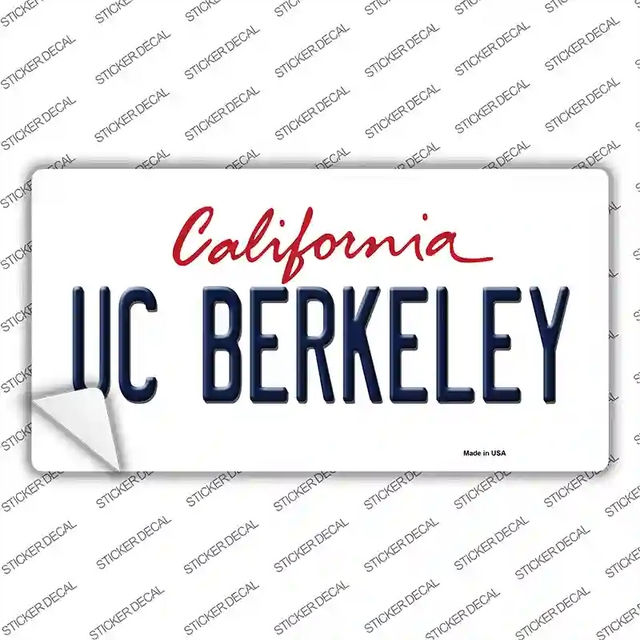 LP-12646s-L 9 x 4.5 in. UC Berkeley Novelty Sticker Decal - Large