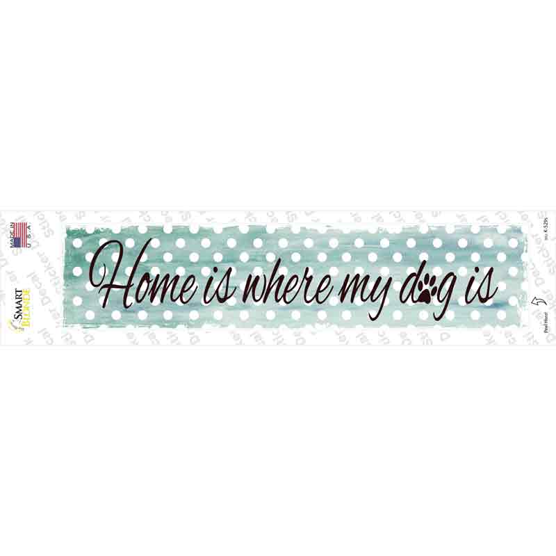 K-529s-M 9 x 12 in. Home Novelty Narrow Sticker Decal - Medium