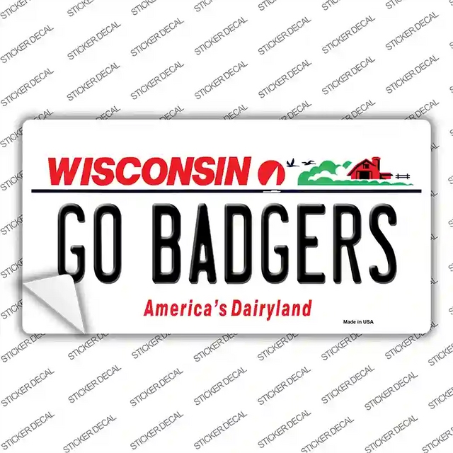 LP-13123s-L 9 x 4.5 in. Go Declares Novelty Sticker Decal - Large