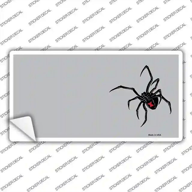 LP-3496s-L 9 x 4.5 in. Black Widow Offset Novelty Sticker Decal - Large
