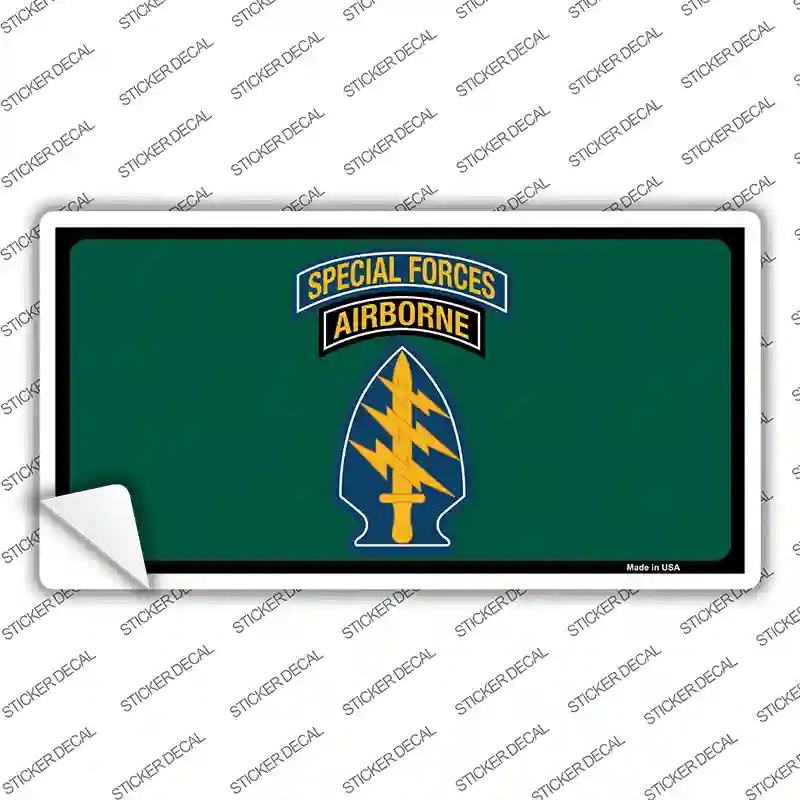 LP-5223s-S 3 x 1.5 in. Special Forces Novelty Sticker Decal - Small