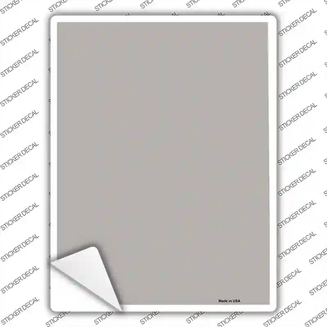 P-1709s-XL 12 x 9 in. Tan Blank Novelty Rectangle Sticker Decal - Extra Large