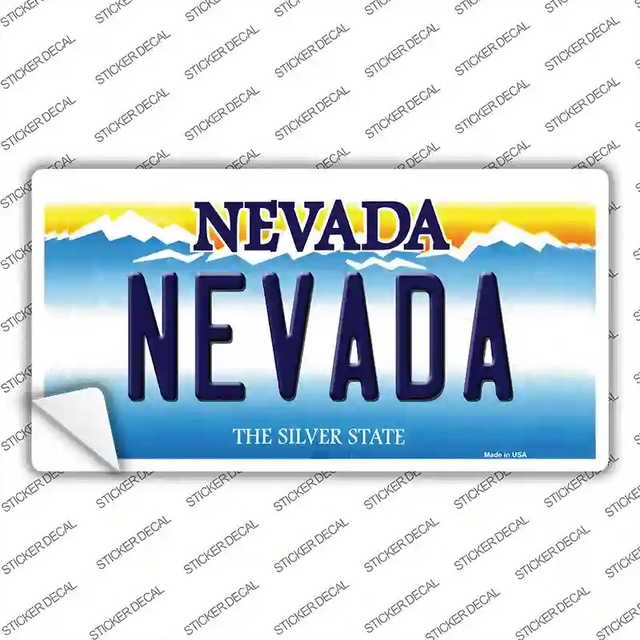 LP-9550s-XL 12 x 6 in. Nevada Novelty Sticker Decal - Extra Large