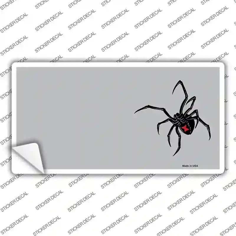 LP-3496s-S 3 x 1.5 in. Black Widow Offset Novelty Sticker Decal - Small