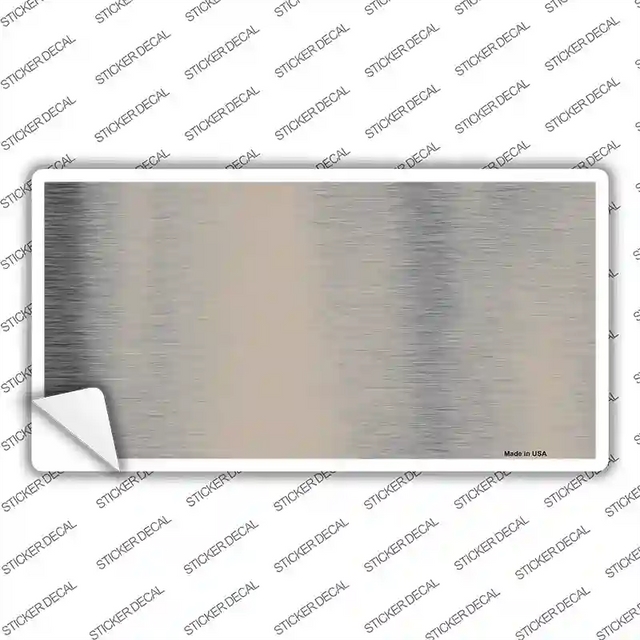 LPC-1011s-XL 12 x 6 in. Tan Metallic Solid Novelty Sticker Decal - Extra Large