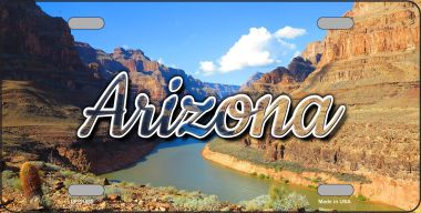 LP-11585 Arizona Canyon State License Plate - 3.5 x 2 in.