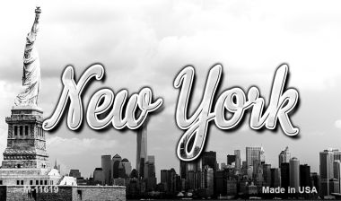 M-11619 New York Statue of Liberty Magnet - 3.5 x 2 in.