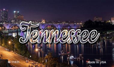 M-11631 Tennessee Bridge Lights Magnet - 3.5 x 2 in.