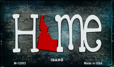 M-12003 Idaho Home State Outline Novelty Magnet - 3.5 x 2 in -  Smart Blonde