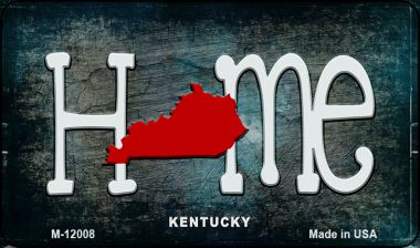 M-12008 Kentucky Home State Outline Novelty Magnet - 3.5 x 2 in -  Smart Blonde