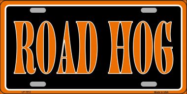 LP-1912 Road Hog Metal Novelty License Plate