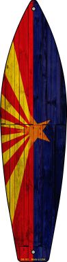 Picture of Smart Blonde SB-102 Arizona State Flag Novelty Surfboard - 17 x 4.5 in.