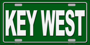 LP-11648 6 x 12 in. Key West Novelty License Plate