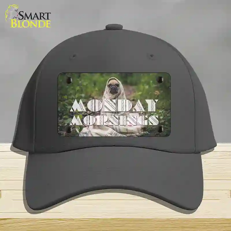 HAT04-MLP-11898 Monday Mornings Novelty License Plate Hat, Cotton - Charcoal