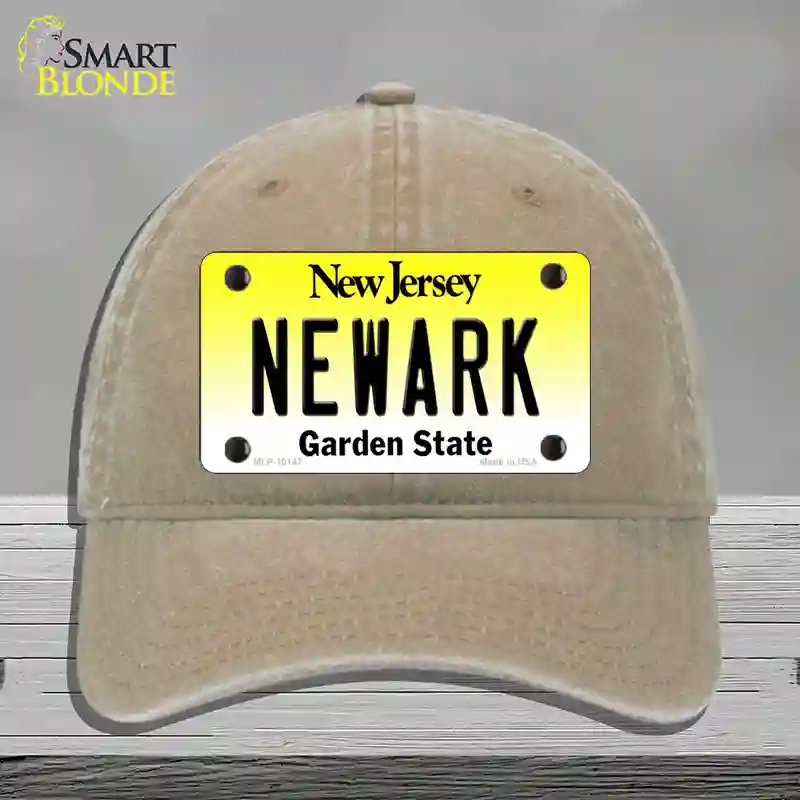 HAT09-MLP-10147  ark   Jersey Novelty License Plate Hat, Unconstructed Cotton - Khaki