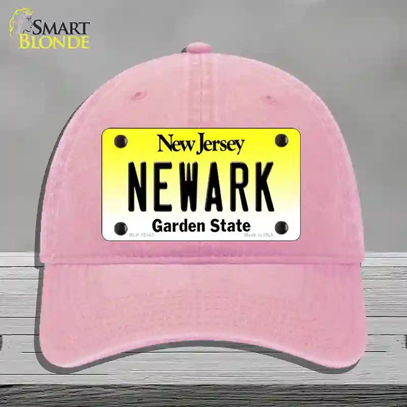HAT12-MLP-10147  ark   Jersey Novelty License Plate Hat, Unconstructed Cotton - Pink