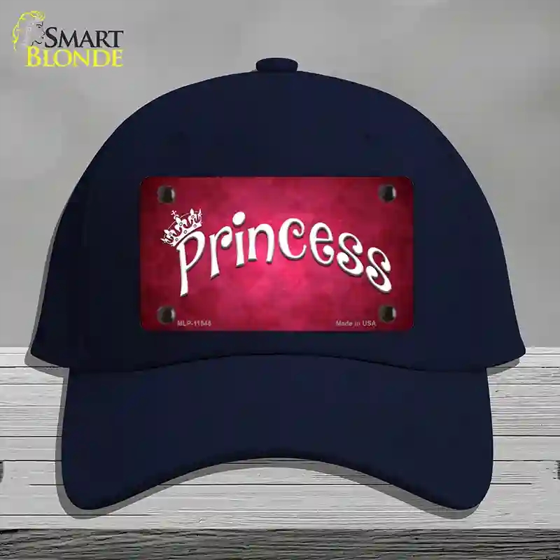 HAT20-MLP-11545 Princess Novelty License Plate Hat, Cotton - Navy