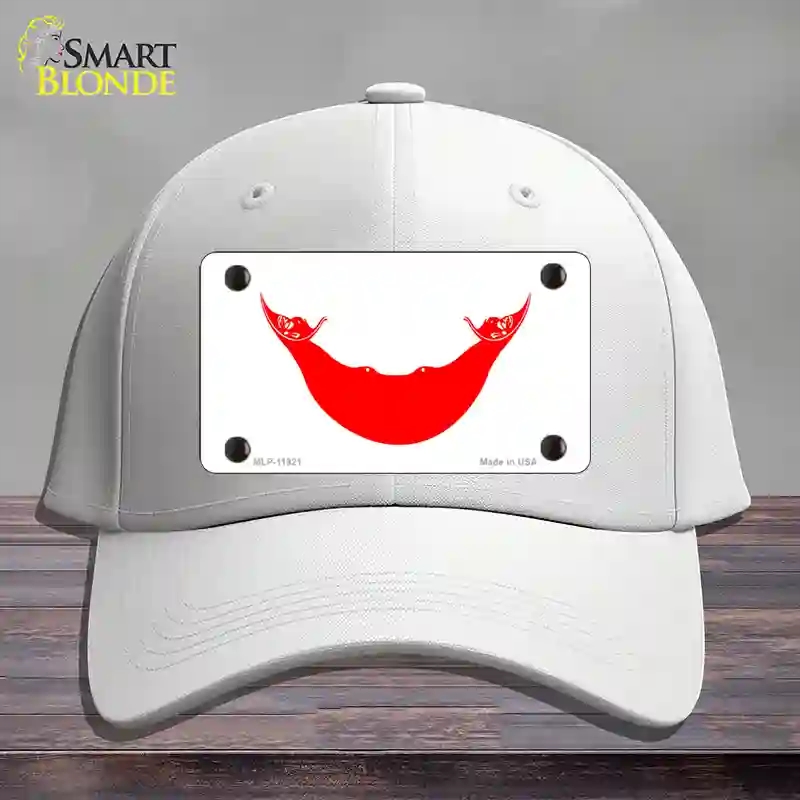 HAT21-MLP-11921 Easter Island Flag Novelty License Plate Hat, Cotton - White