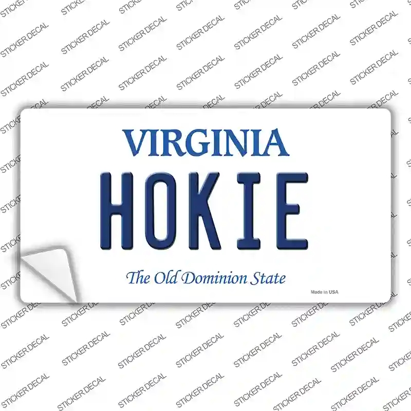 LP-10116s-S Hokie Virginia Novelty Sticker Decal, Small