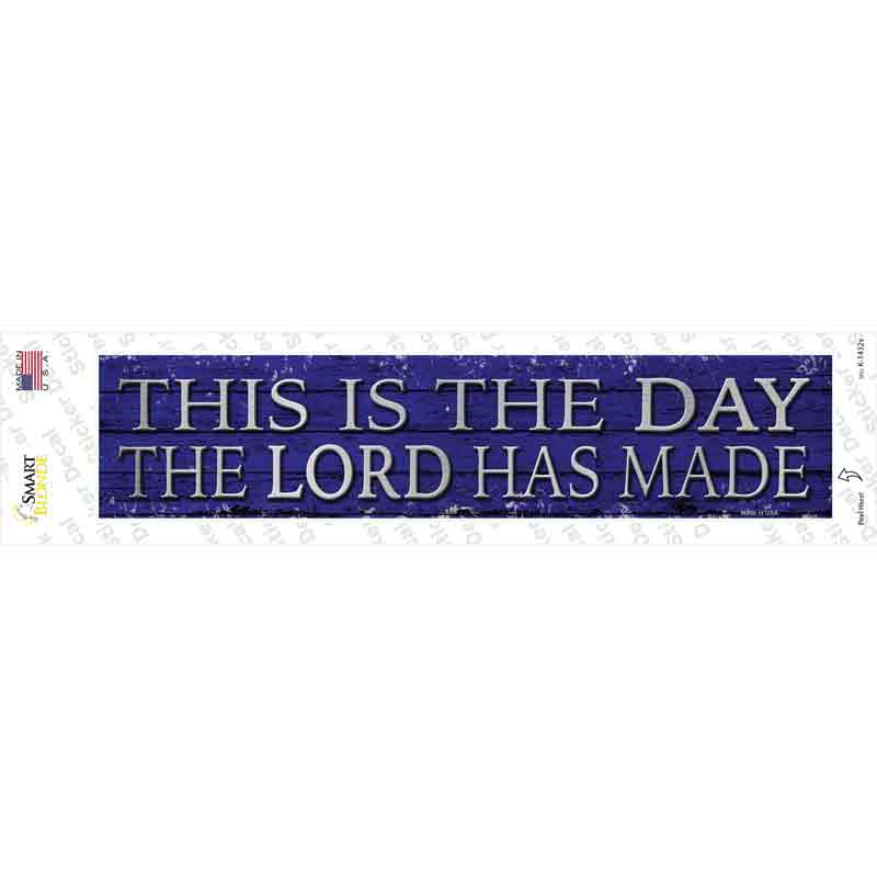 K-1432s-M This the Lord Has Made Novelty Narrow Sticker Decal, Medium