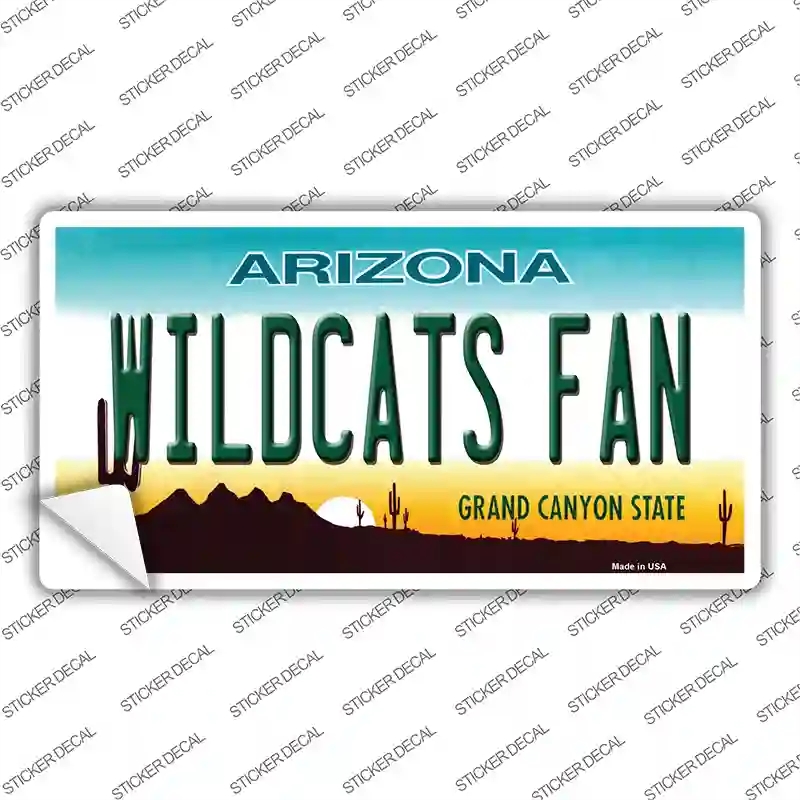 LP-12624s-S Wildcats Fan Novelty Sticker Decal, Small