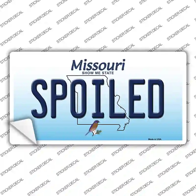 LP-10261s-L Spoiled Missouri Novelty Sticker Decal, Large