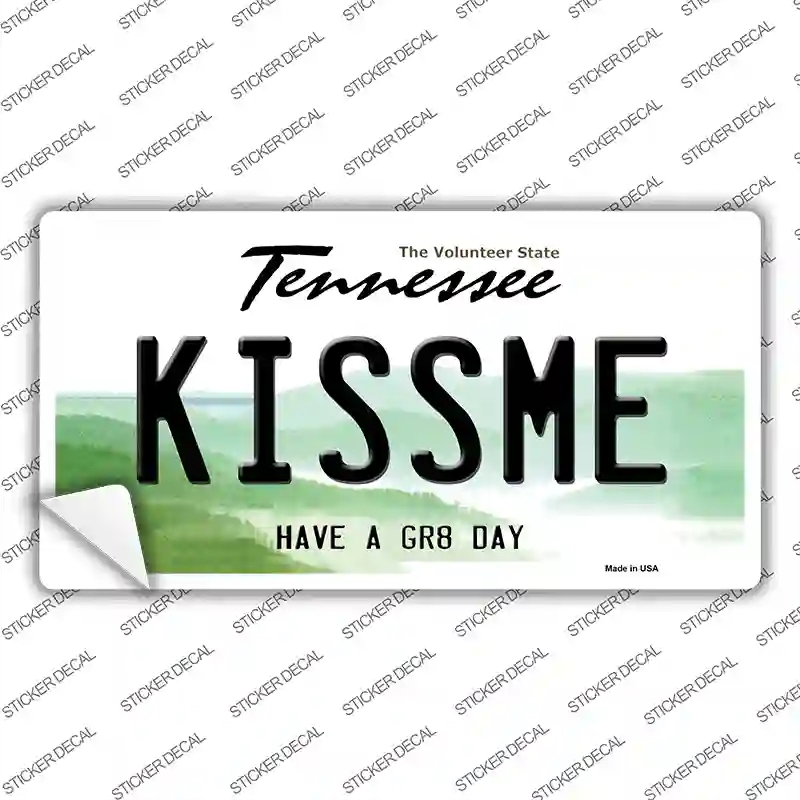 LP-13648s-S Kiss Me Novelty Sticker Decal, Small